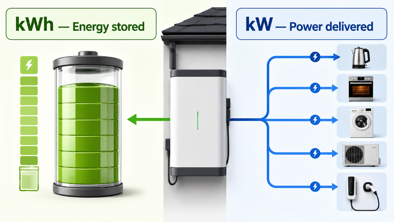 kW vs kWh